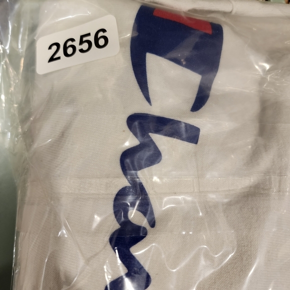 CHAMPION hooded script logo white size M - Picture 11 of 11